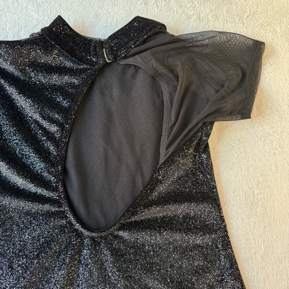 Black and Gold Dance Dress - Picture 8 of 13